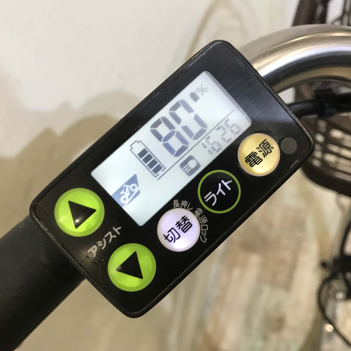 中古電動自転車 ヤマハ PAS With パス ウィズ ブラウン 26インチ KZ128
