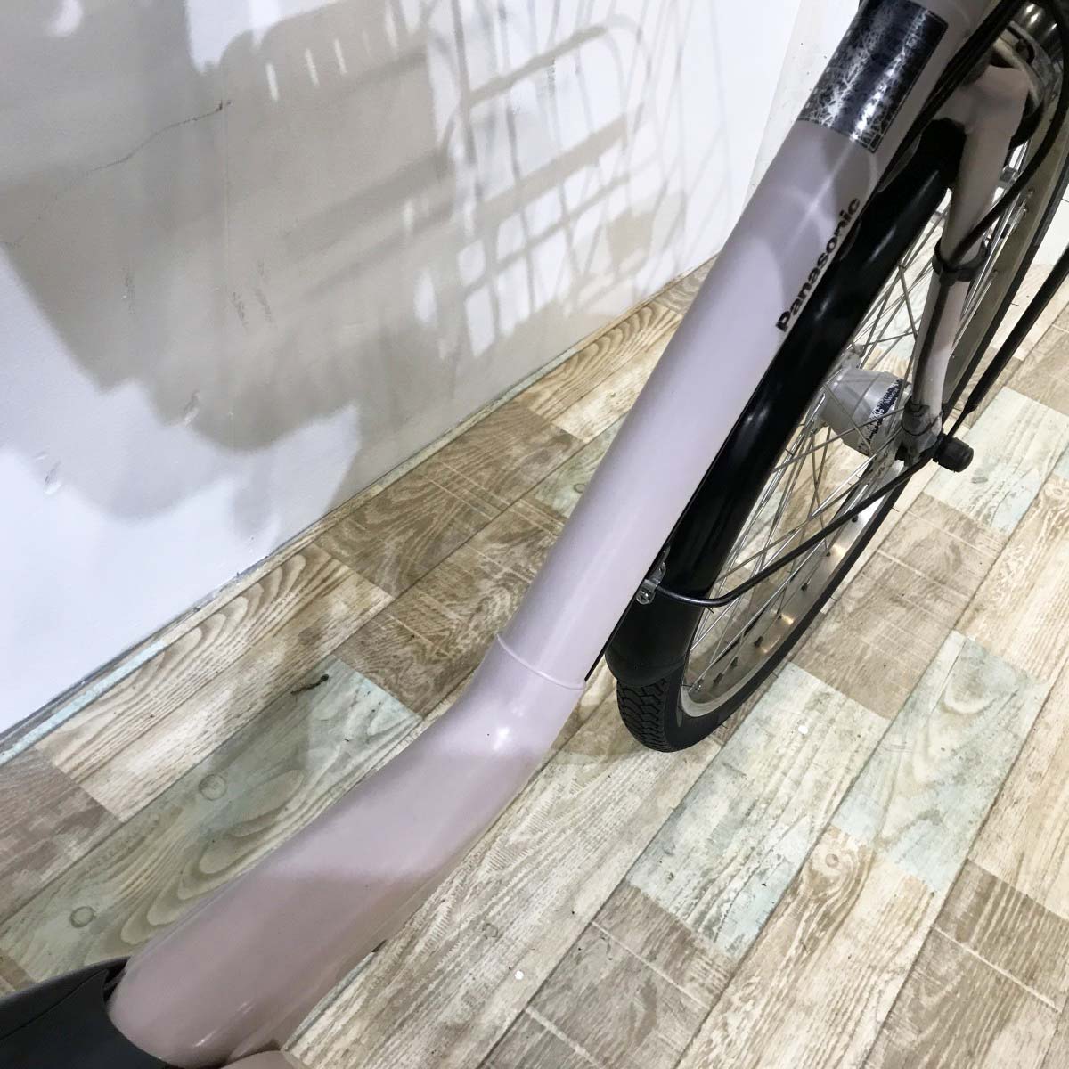 中古電動自転車 パナソニック ギュットステージ ピンク 22インチ KJ066