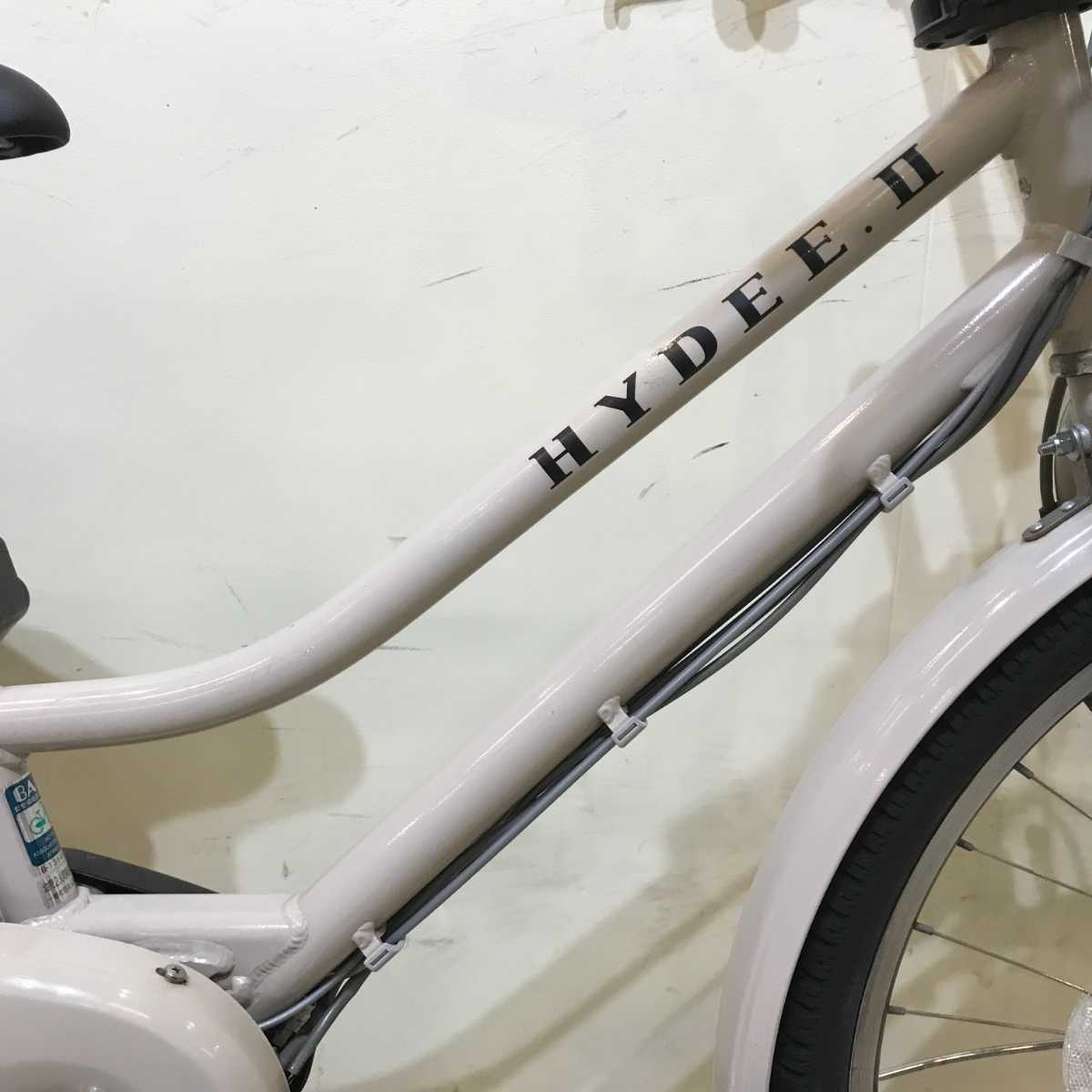 ブリヂストン HYDEE 2 ハイディ ツー ベージュ 26インチ KQ110 【中古 