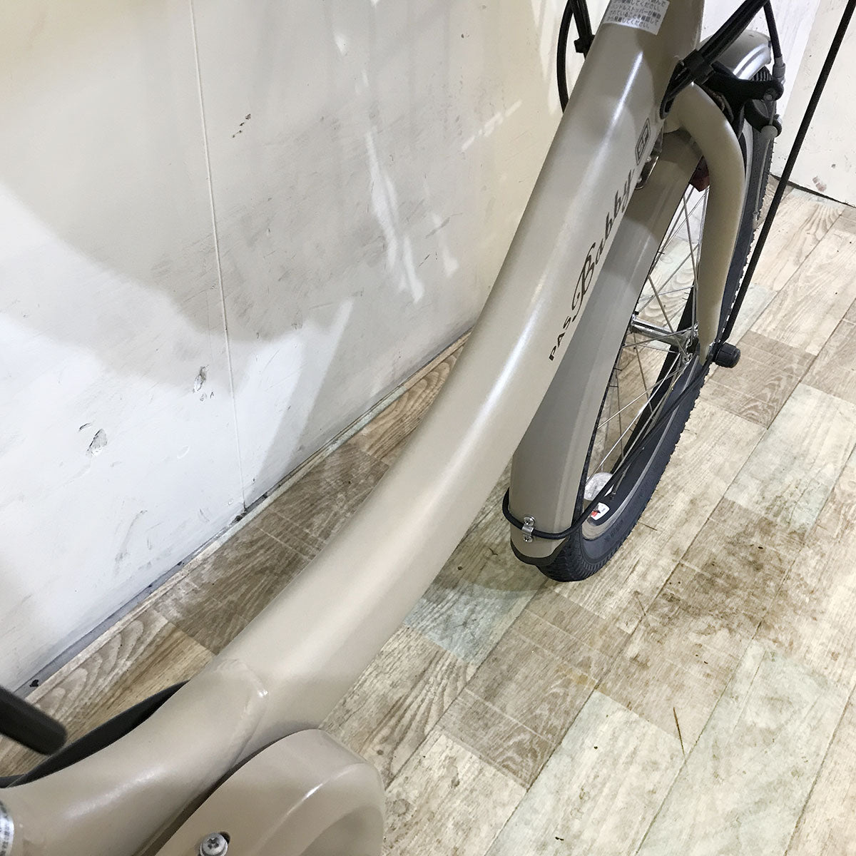 中古電動自転車 ヤマハ PAS Babby un SP パス バビー アン SP ベージュ