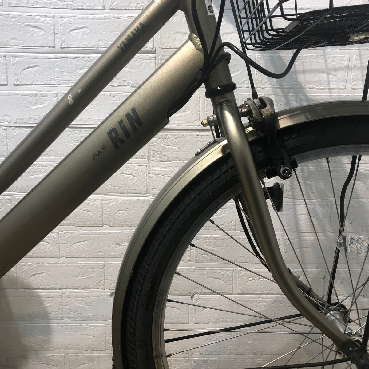 中古電動自転車 ヤマハ PAS RIN パス リン マットアンバー 26インチ YA075