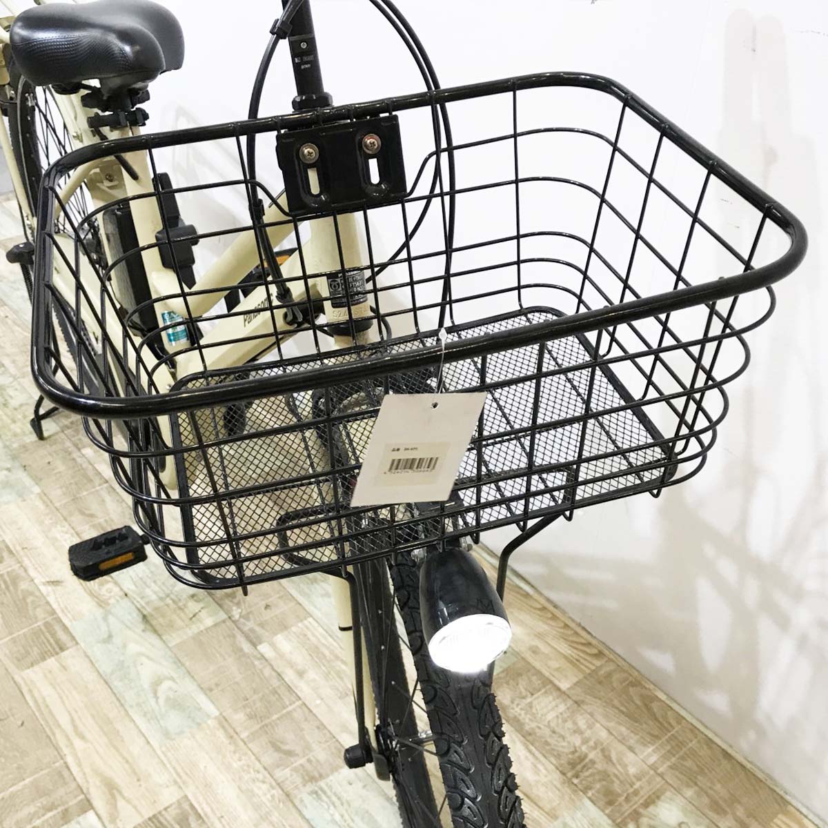 中古電動自転車 パナソニック ティモS ベージュ 26インチ KJ067