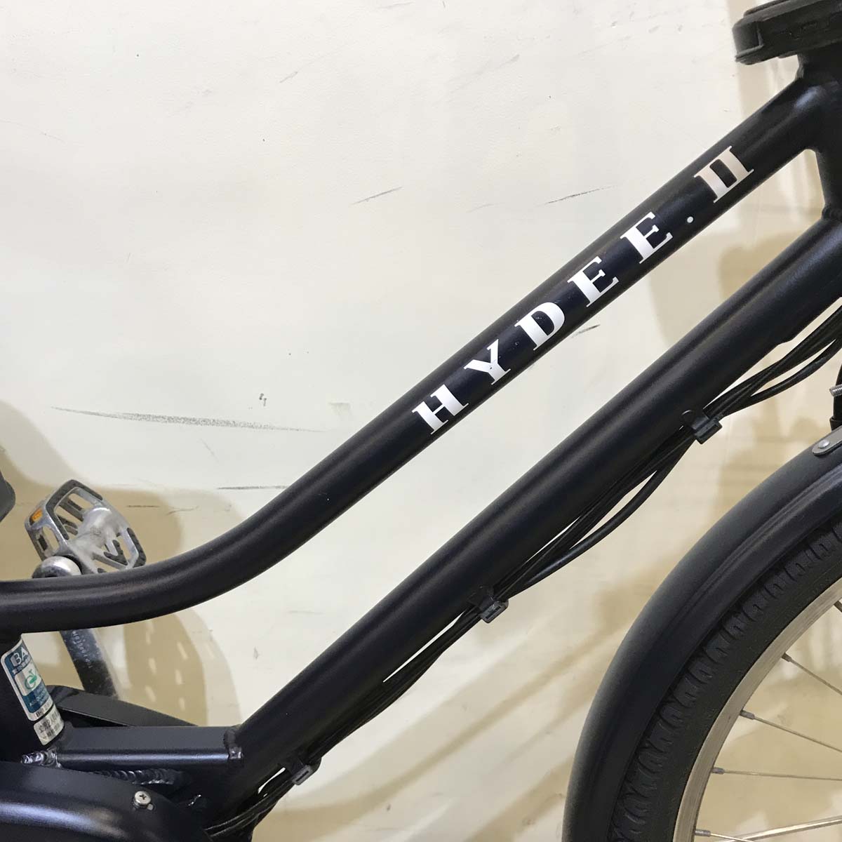 中古電動自転車 ブリヂストン HYDEE 2 ハイディ ツー ネイビー 26