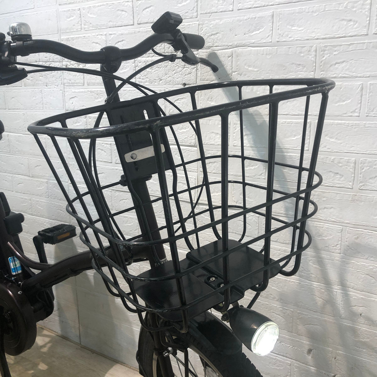 中古電動自転車 パナソニック グリッター ブラウン 20インチ YA076 
