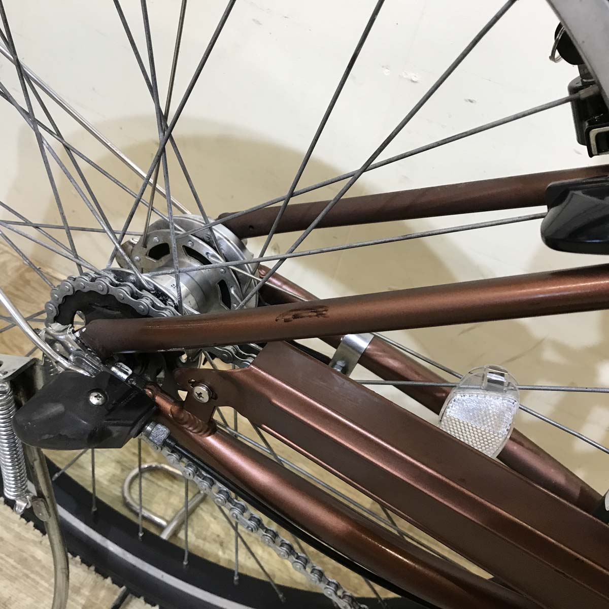 ヤマハ PAS Mina パス ミナ ブラウン 26インチ KV049  【中古車】