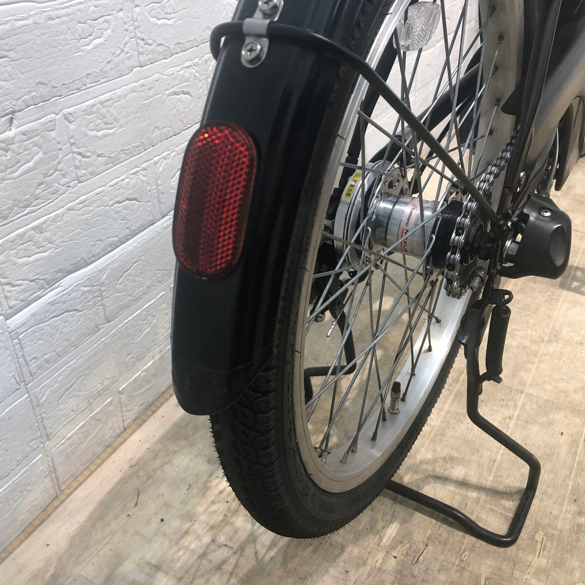 中古電動自転車 パナソニック グリッター ブラウン 20インチ YA076 