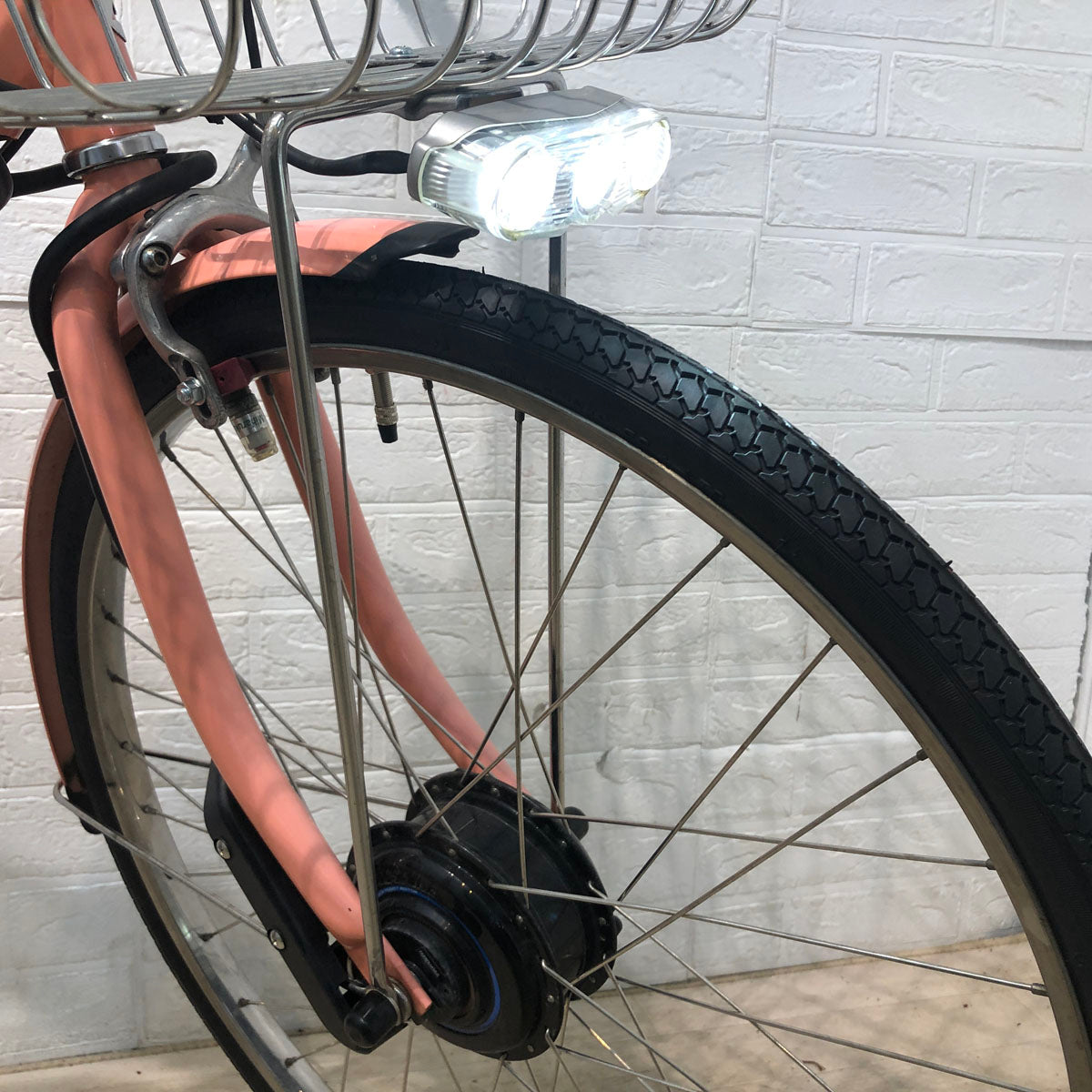 ブリヂストン フロンティア ロング ピンク 26インチ YT134 【中古車】