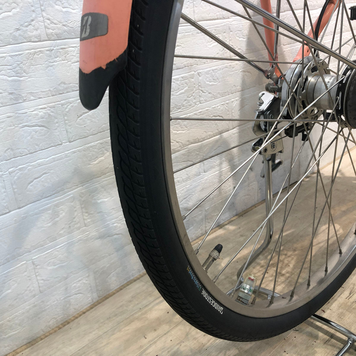 ブリヂストン フロンティア ロング ピンク 26インチ YT134 【中古車】