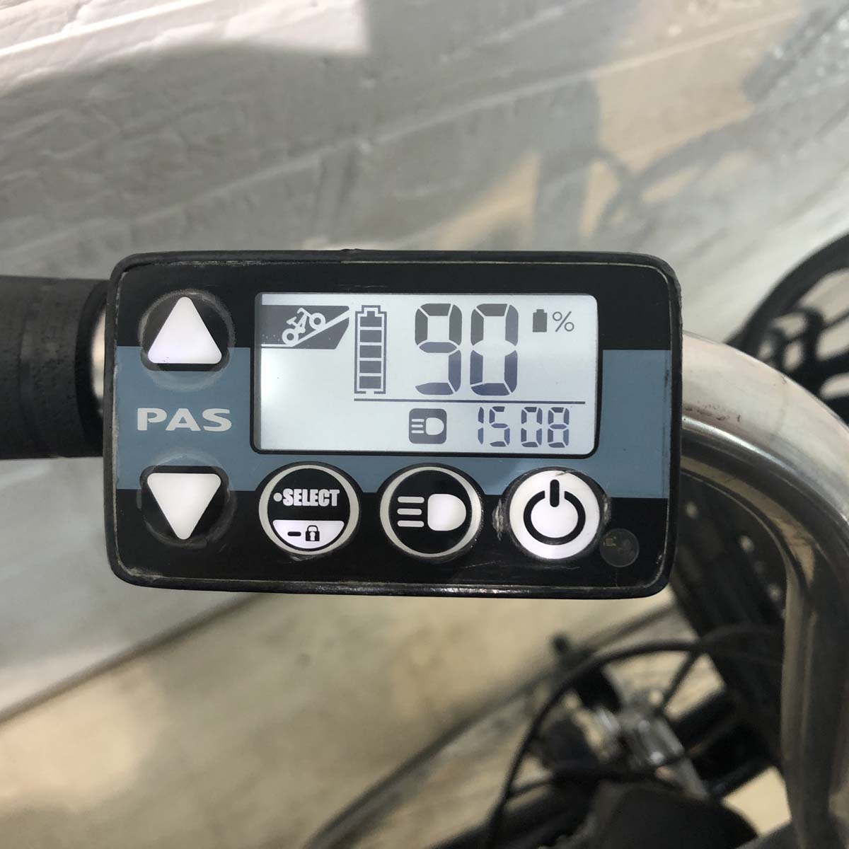 中古電動自転車 ヤマハ PAS With パス ウィズ ネイビー 26インチ YF133