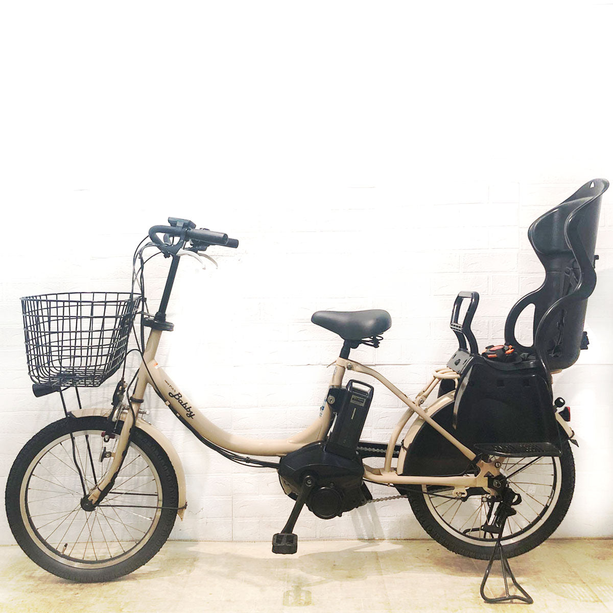 中古電動自転車 ヤマハ PAS Babby XL パス バビー XL ベージュ 20インチ YA077