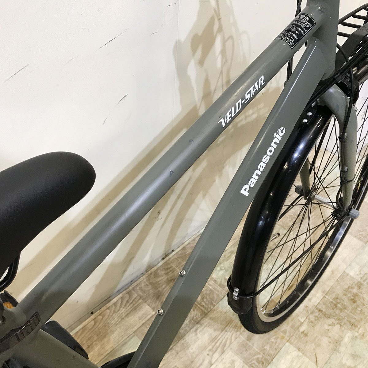 中古電動自転車 パナソニック ベロスター カーキ 700×38C KE143 – e 