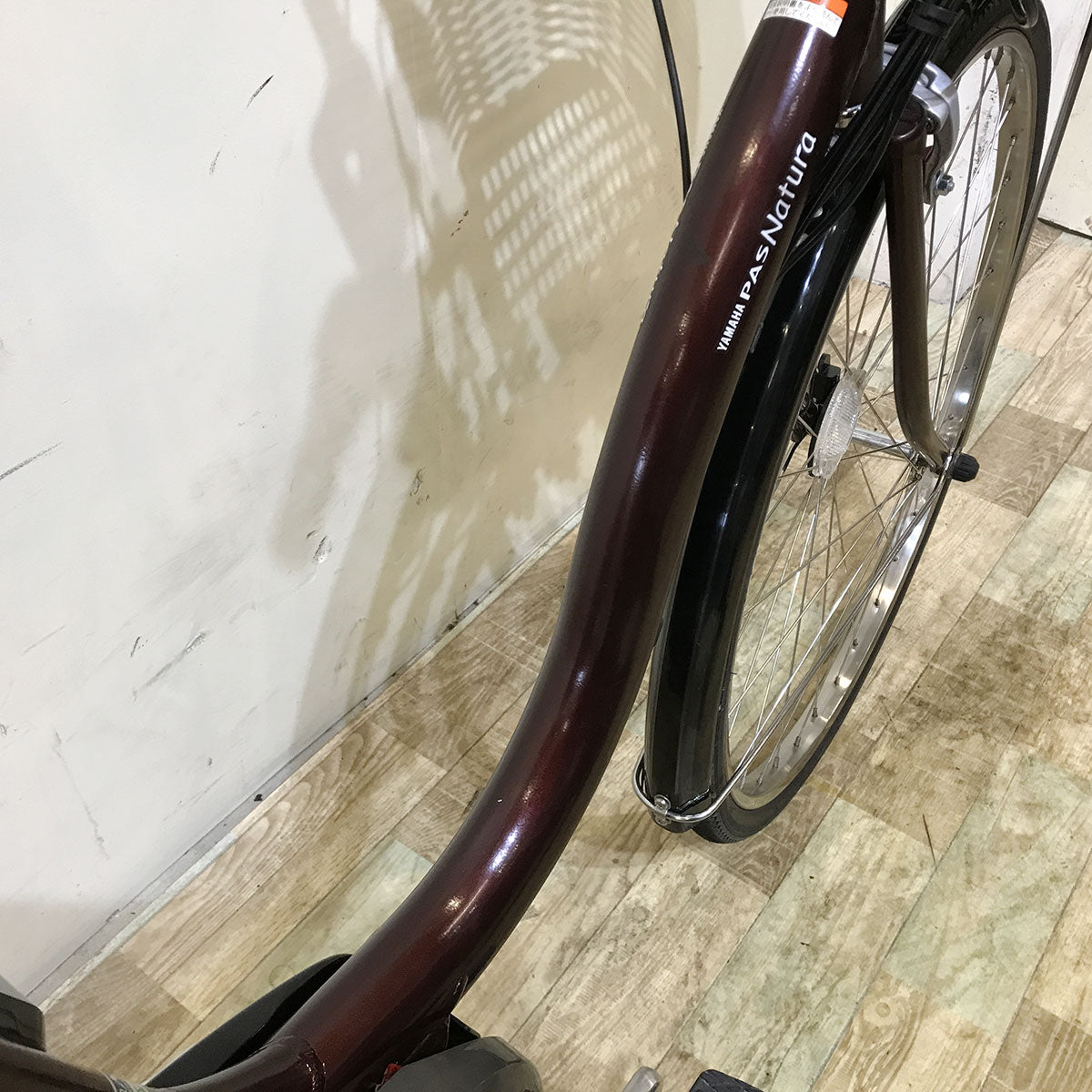中古電動自転車 ヤマハ PAS ナチュラ L ブラウン 26インチ KE144