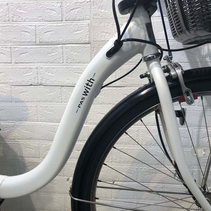 ヤマハ PAS With パス ウィズ ホワイト 26インチ YF136 【中古車】