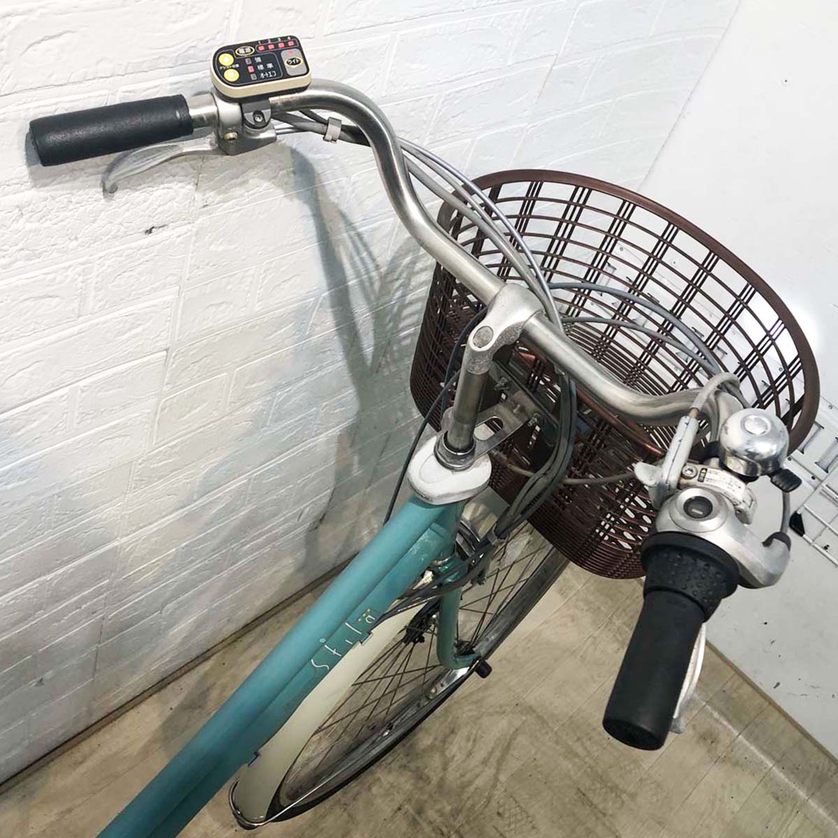 中古電動自転車 ブリヂストン アシスタ スティラ グリーン 26インチ YF137