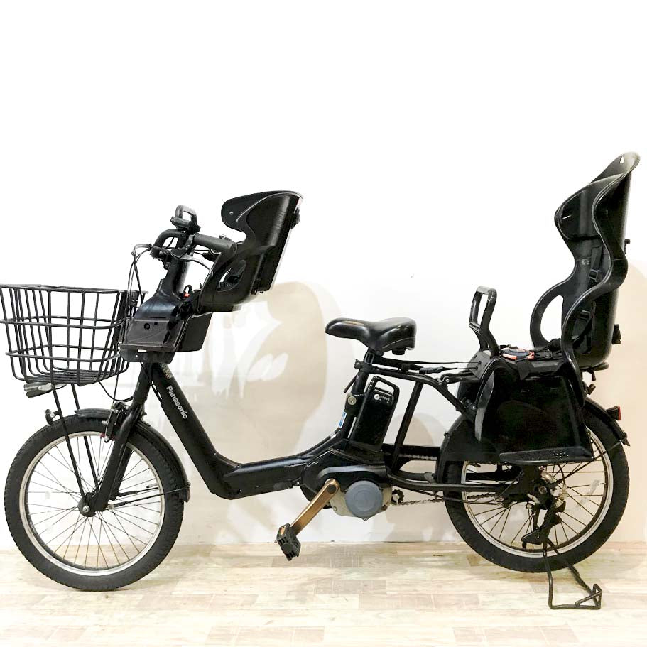 中古電動自転車 パナソニック ギュットアニーズDX ブラック 20インチ KJ071