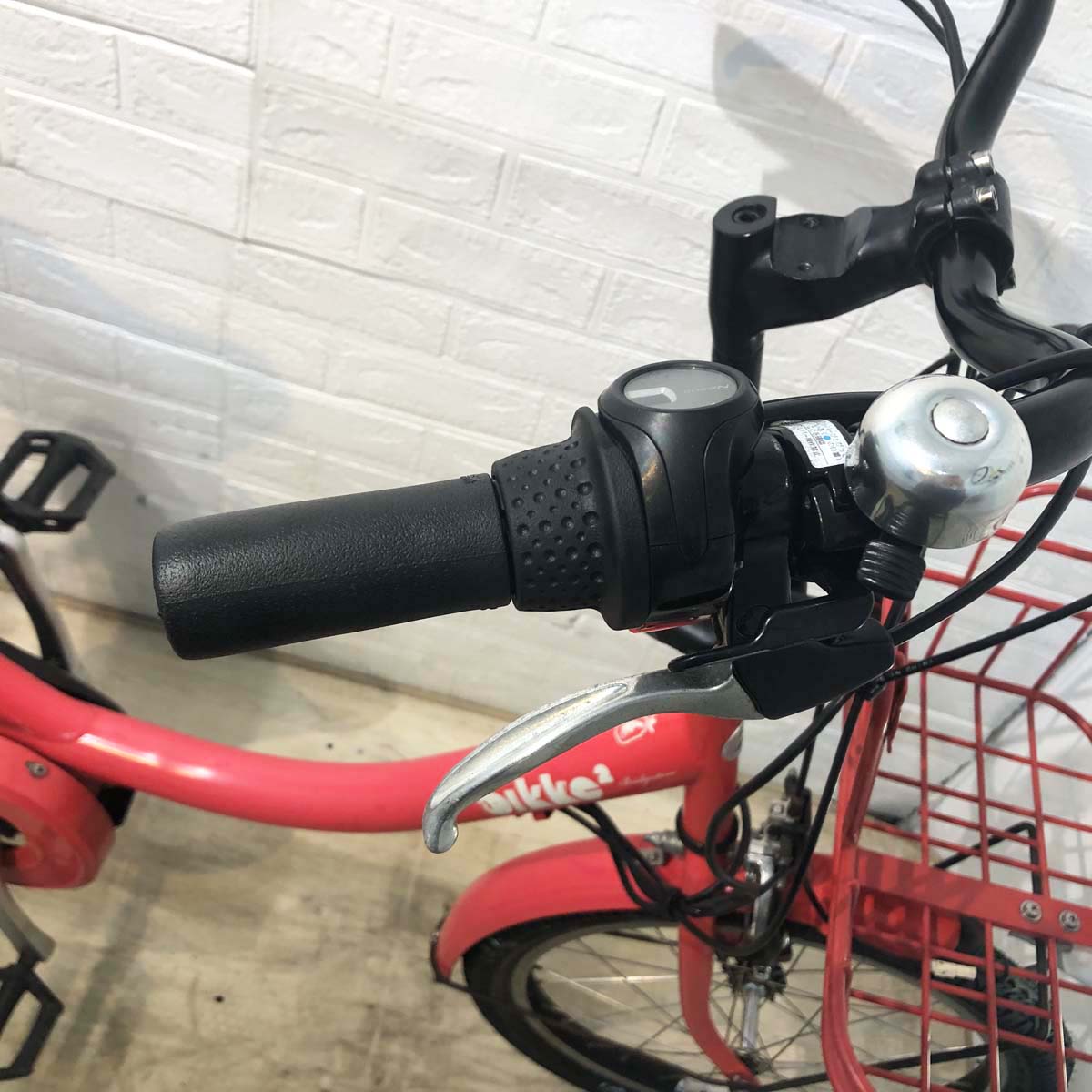 中古電動自転車 BRIDGESTONE ビッケ2e レッド 20インチ YF138