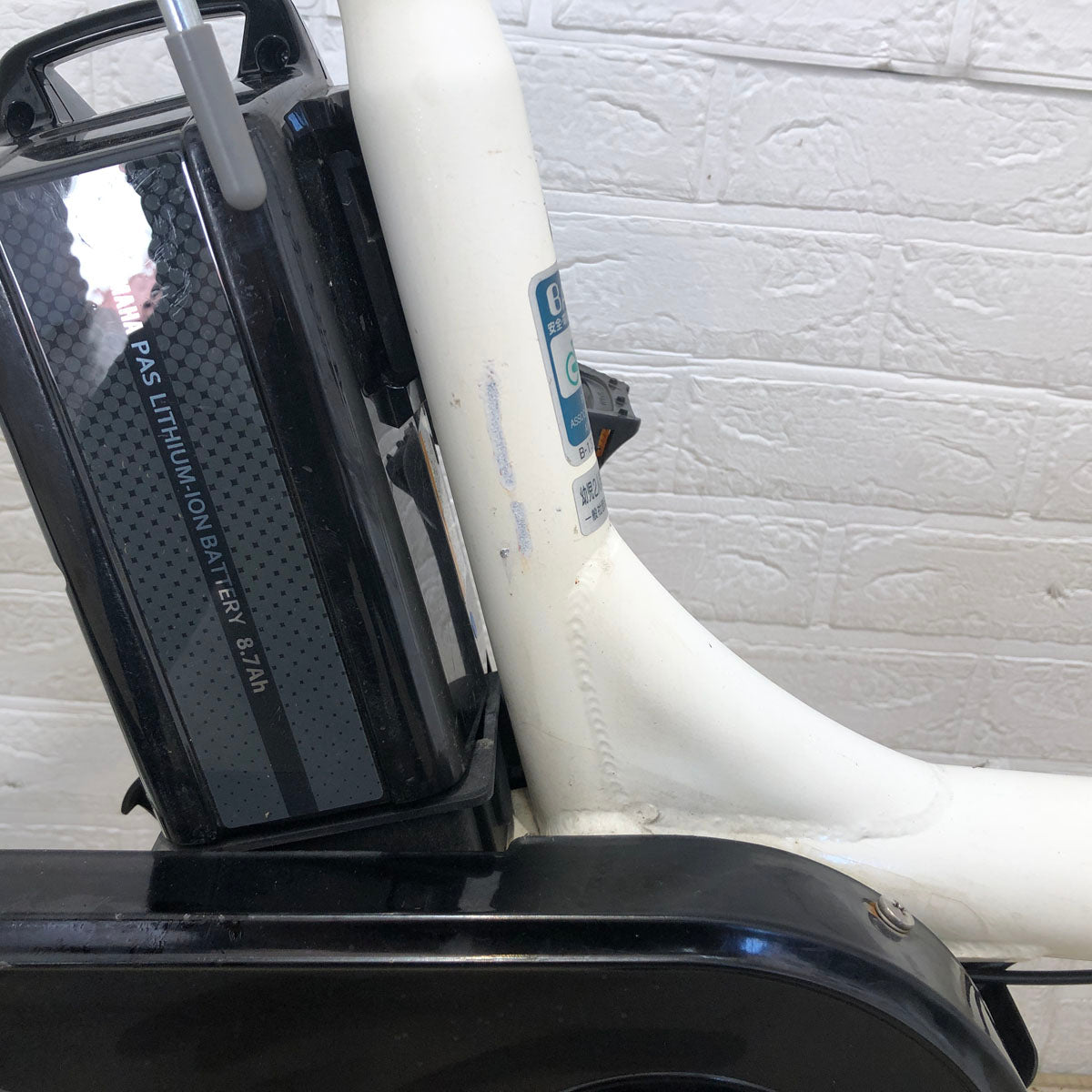 中古電動自転車 ヤマハ PAS Babby パス バビー ホワイト 20インチ YA081