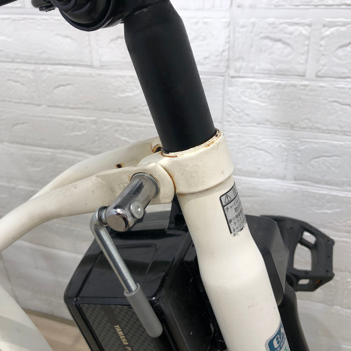 中古電動自転車 ヤマハ PAS Babby パス バビー ホワイト 20インチ YA081