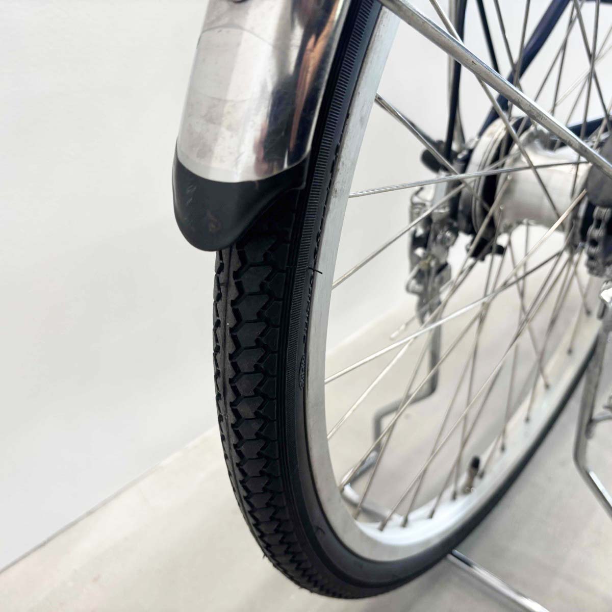 中古電動自転車 パナソニック ビビEX ブルー 24インチ YJ020