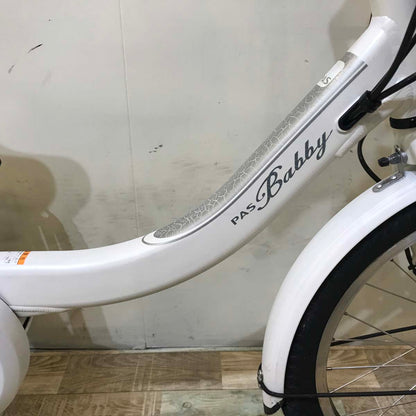 ヤマハ PAS Babby un パス バビー アン ホワイト×グレー 20インチ KZ136【中古車】
