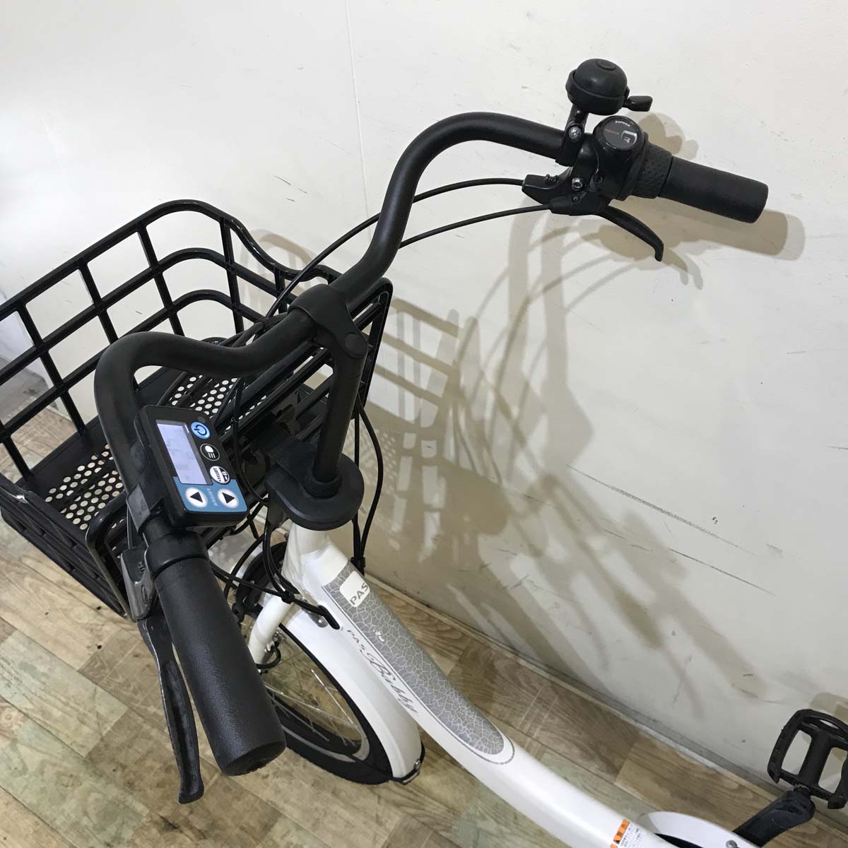中古電動自転車 ヤマハ PAS Babby un パス バビー アン ホワイト×グレー 20インチ KZ136