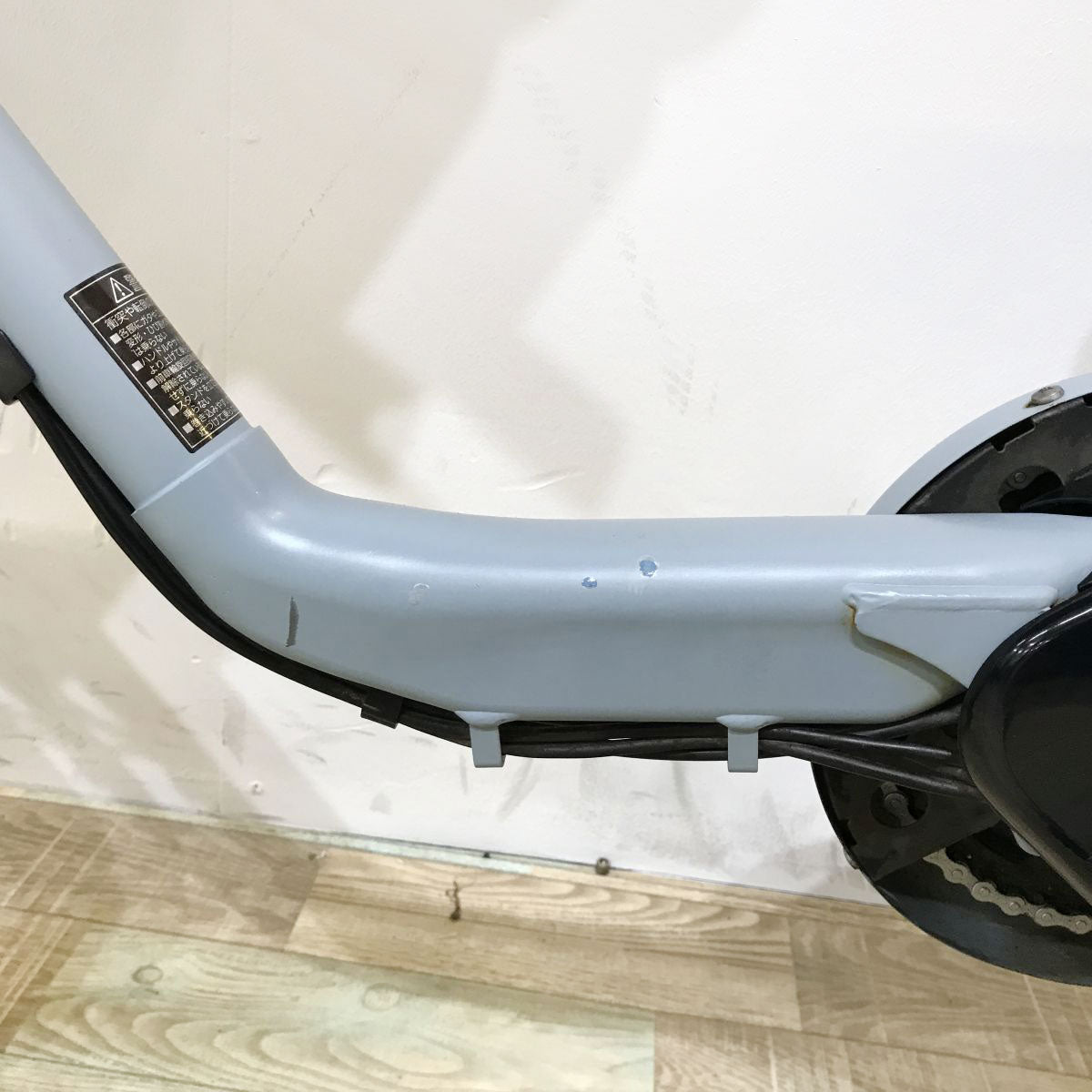 中古電動自転車 パナソニック ギュットミニDX ブルー 20インチ KJ073