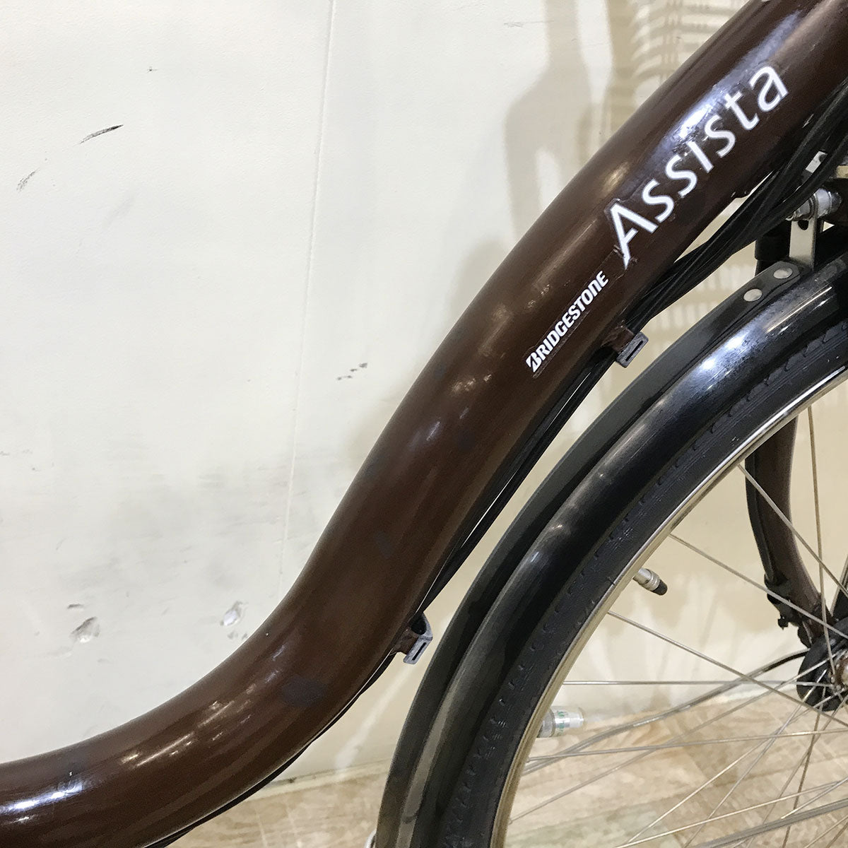 ブリヂストン アシスタ DX ブラウン 26インチ KE148  【中古車】