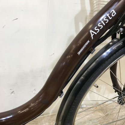 ブリヂストン アシスタ DX ブラウン 26インチ KE148  【中古車】