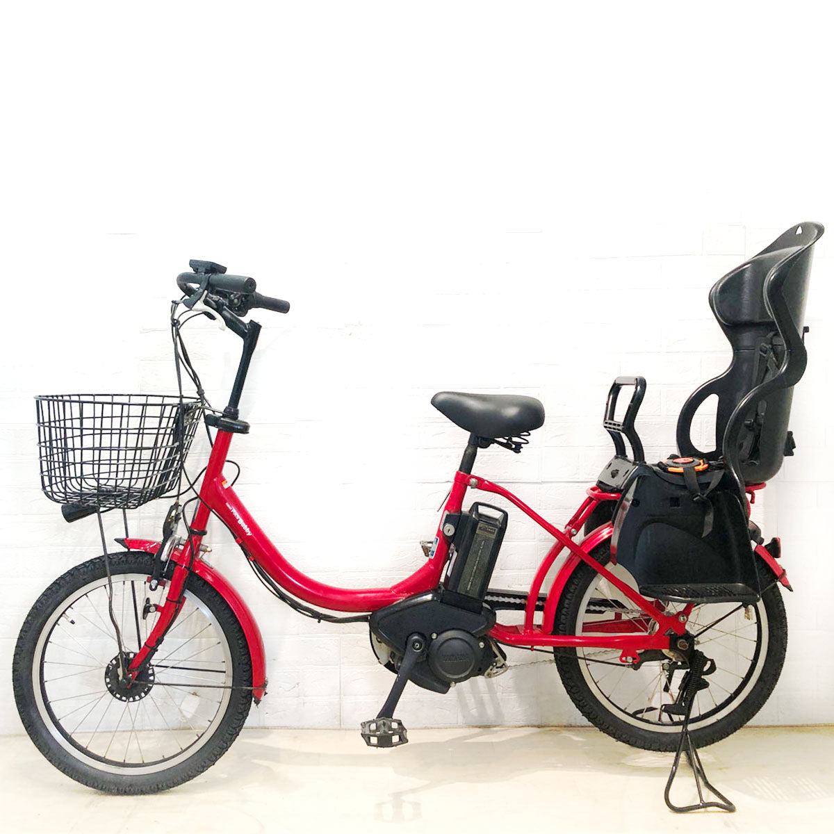 中古電動自転車 ヤマハ PAS Babby パス バビー レッド 20インチ YA083