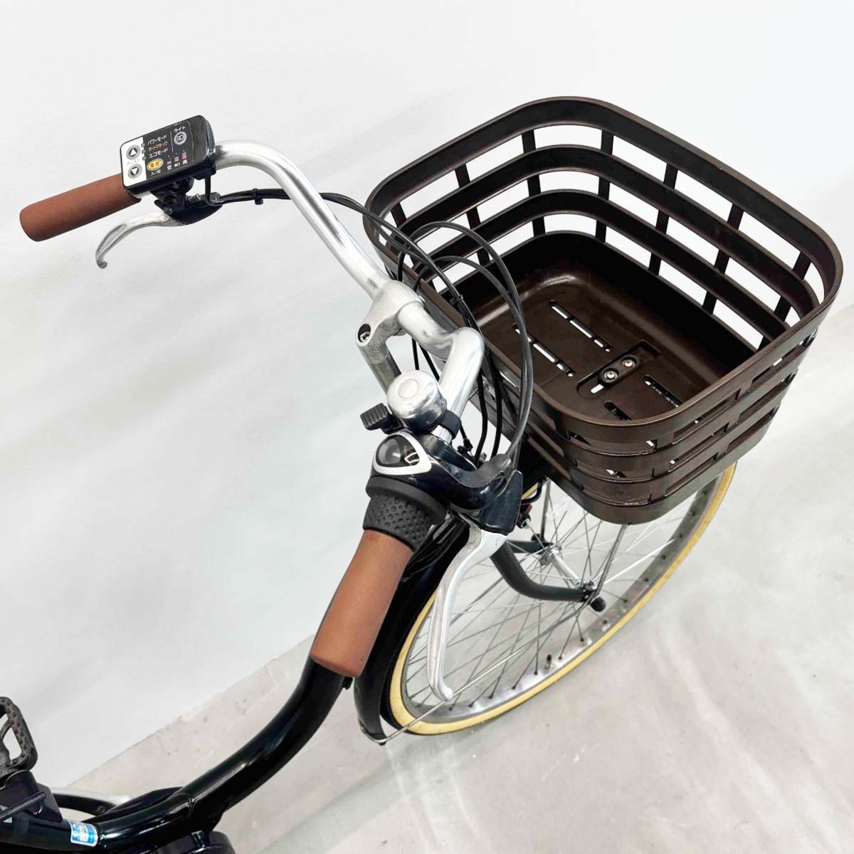 中古電動自転車 新品バッテリー ブリヂストン アシスタ ベーシック グリーン 26インチ YJ021
