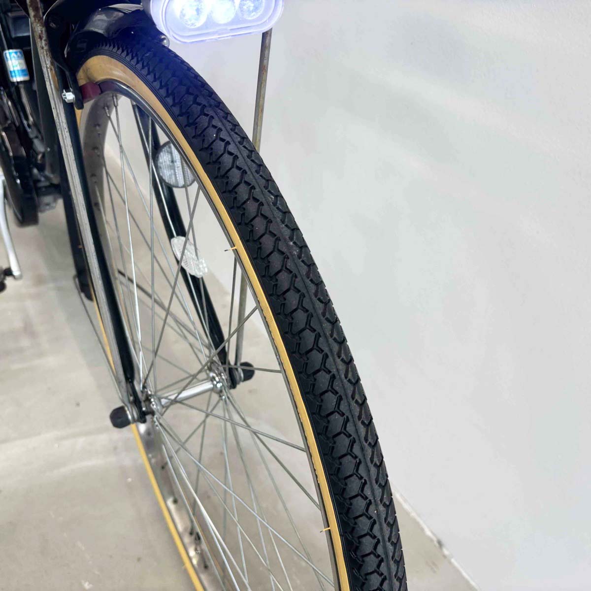 中古電動自転車 新品バッテリー ブリヂストン アシスタ ベーシック グリーン 26インチ YJ021