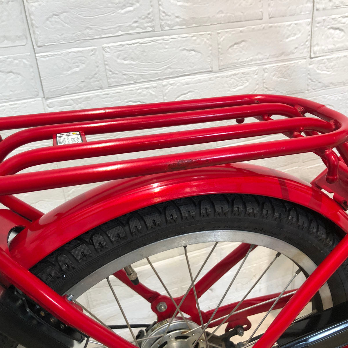 中古電動自転車 ヤマハ PAS Babby パス バビー レッド 20インチ YA083