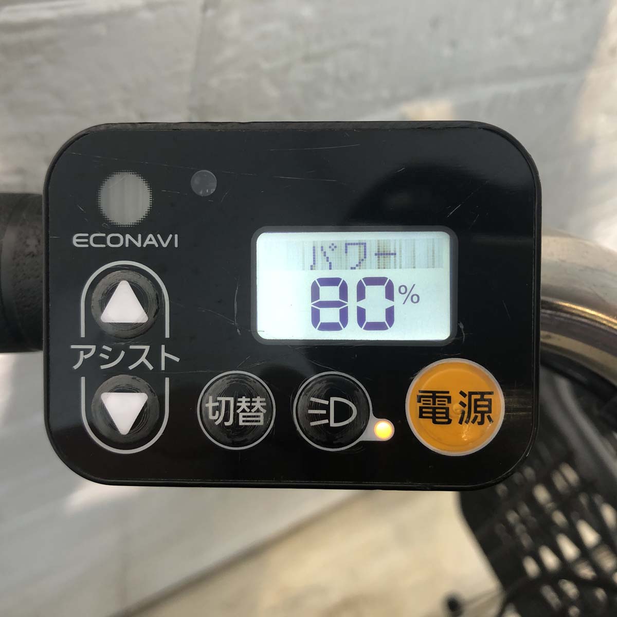 中古電動自転車 パナソニック ビビ DX シルバー 26インチ YG002 
