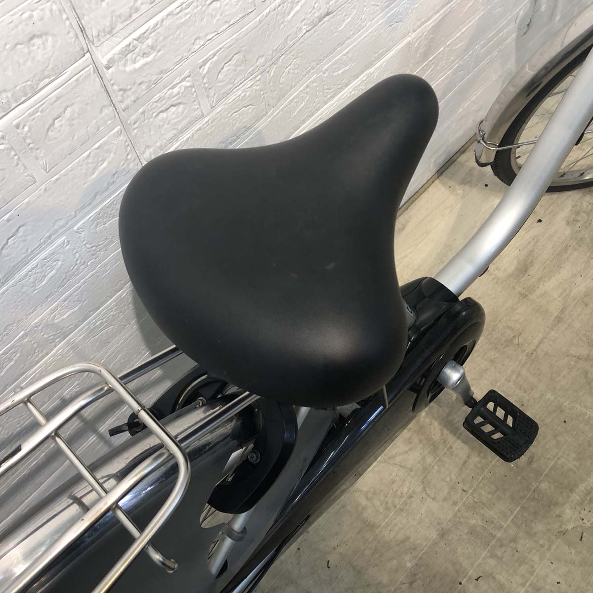 中古電動自転車 パナソニック ビビ DX シルバー 26インチ YG002 