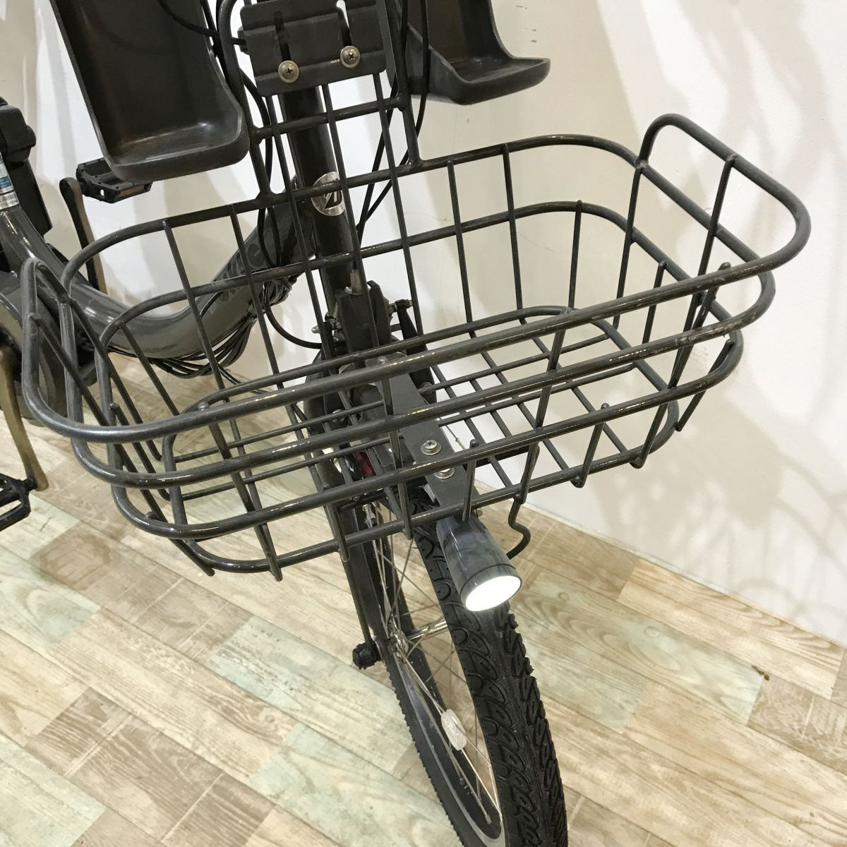 中古電動自転車 ブリヂストン ビッケ2e グレー 20インチ KJ075