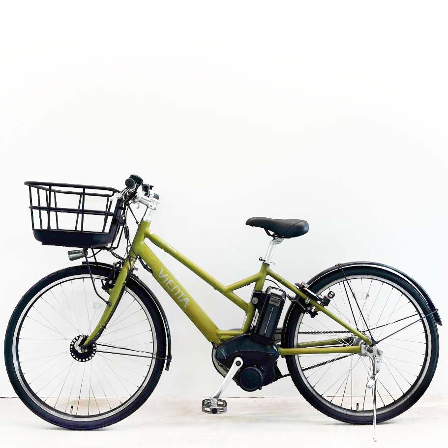 ヤマハ PAS ビエンタ 5 グリーン 26インチ YJ022 【中古車】