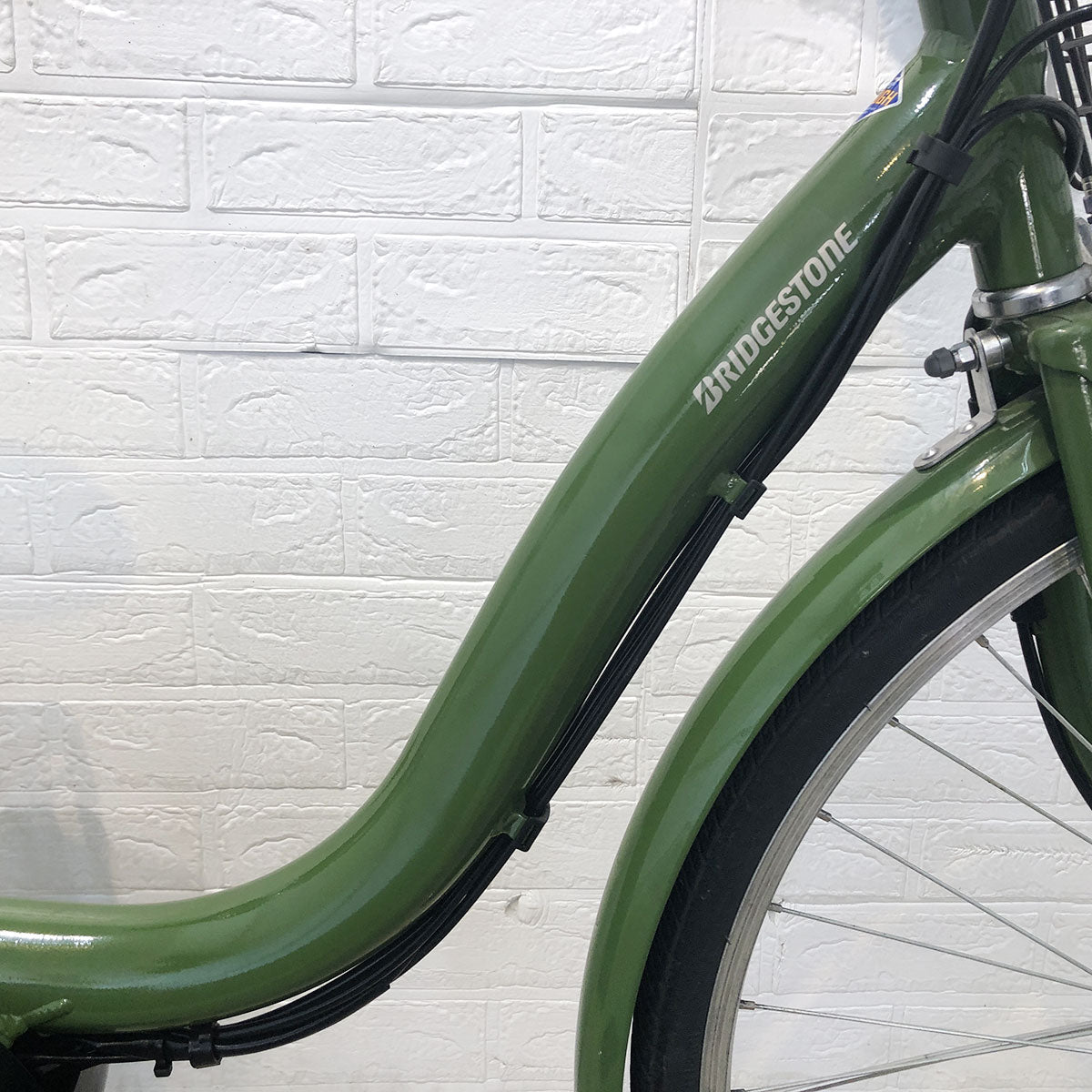 中古電動自転車 ブリヂストン アシスタU STD グリーン 26インチ SR426Y
