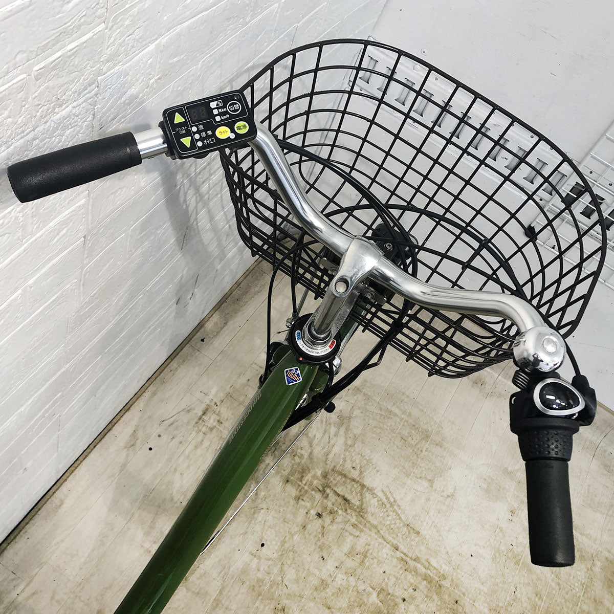 中古電動自転車 ブリヂストン アシスタU STD グリーン 26インチ SR426Y