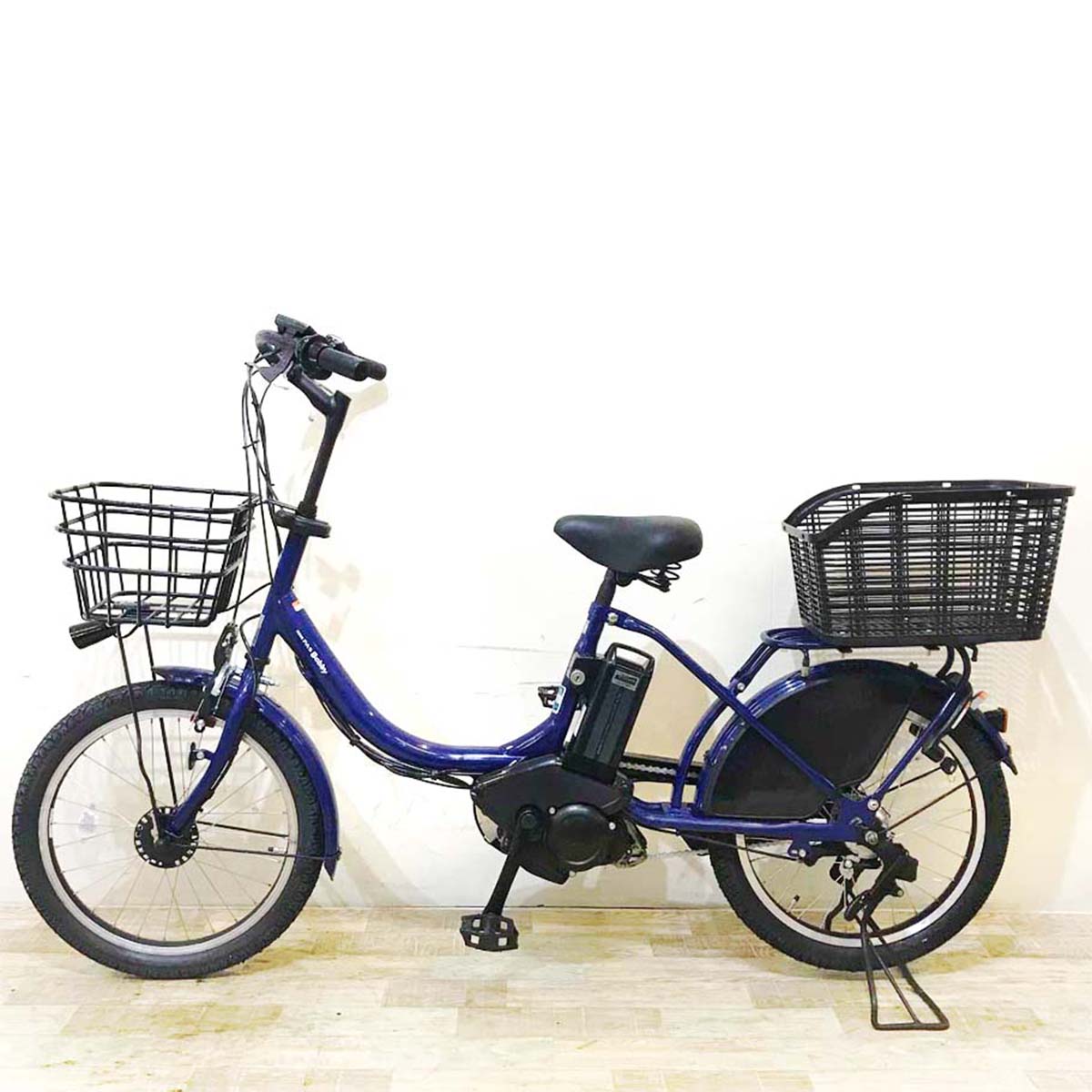 中古電動自転車 ヤマハ PAS Babby パス バビー ブルー 20インチ KZ138
