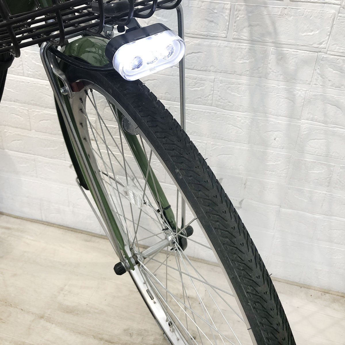 中古電動自転車 ブリヂストン アシスタU STD グリーン 26インチ SR426Y