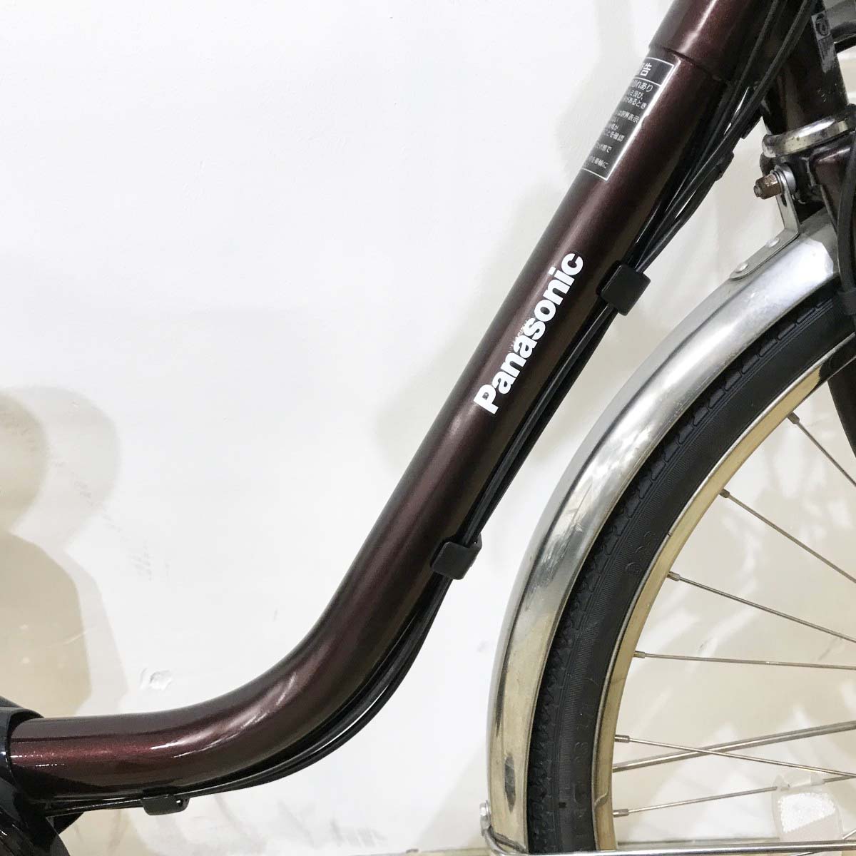 中古電動自転車 パナソニック ビビDX ブラウン 26インチ KJ076