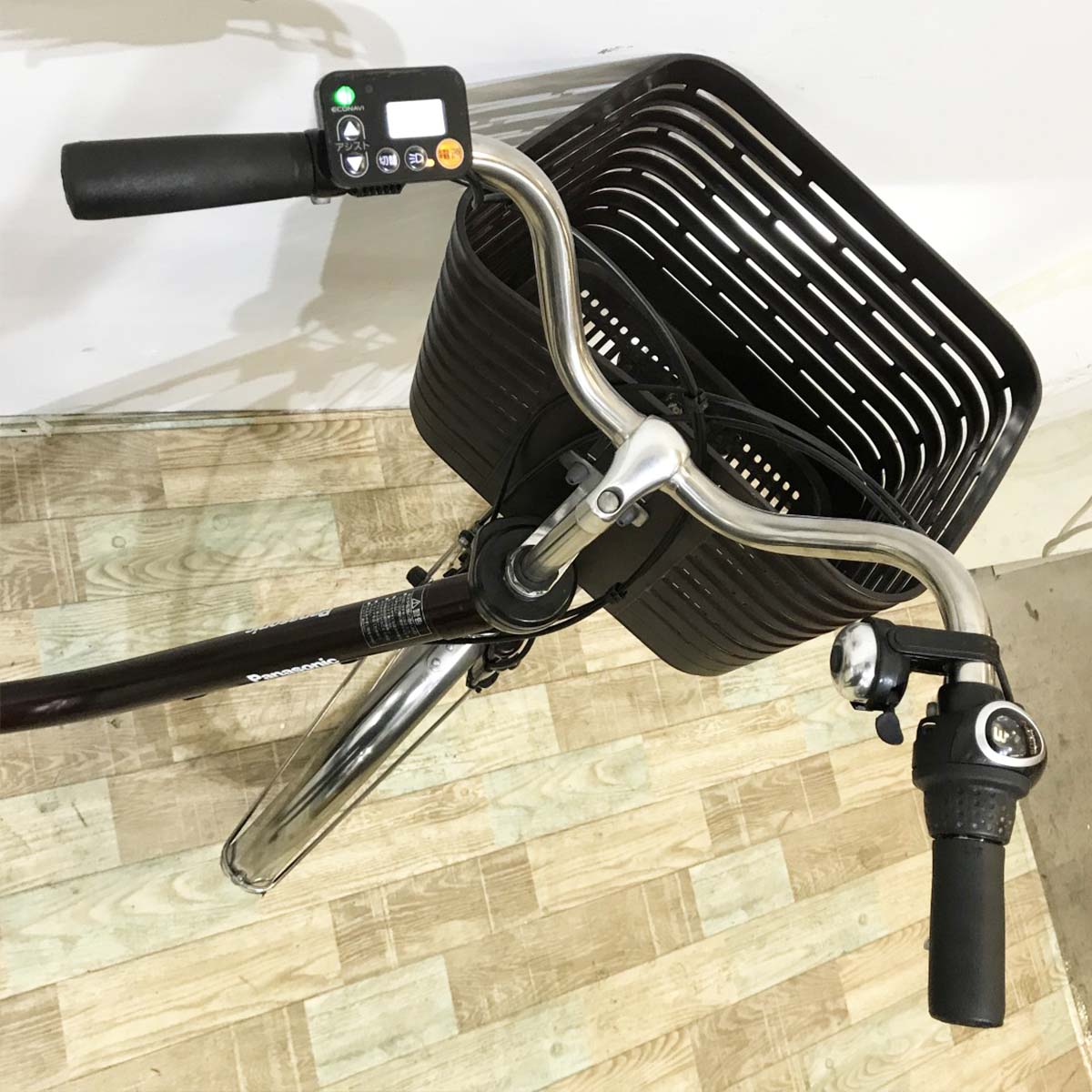 中古電動自転車 パナソニック ビビDX ブラウン 26インチ KJ076