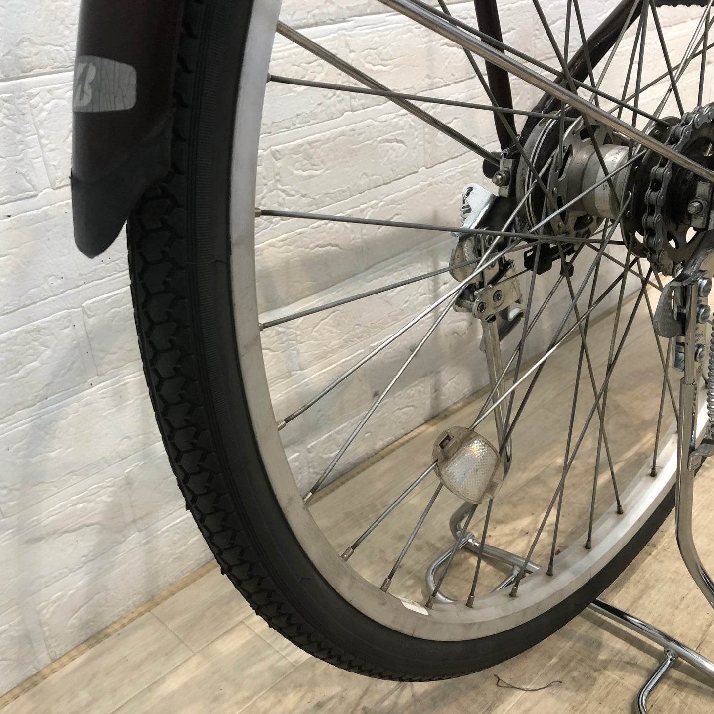ブリヂストン アシスタ U STD ブラウン 26インチ SR358Y 【中古車】