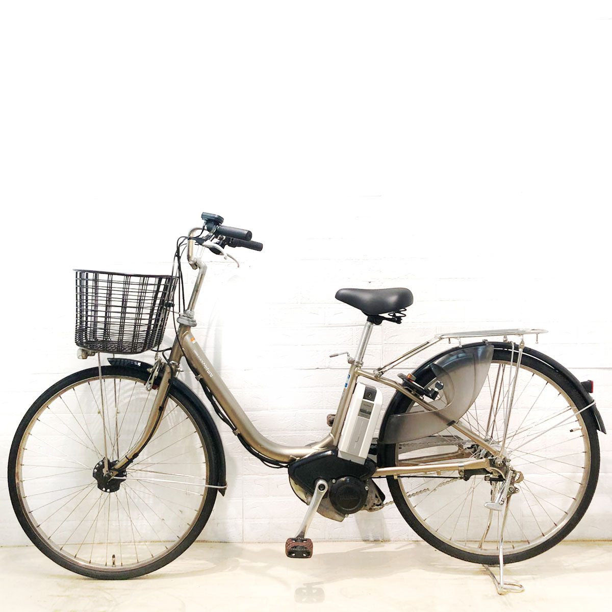 中古電動自転車 ヤマハ PAS ナチュラ S ゴールド 26インチ YA086