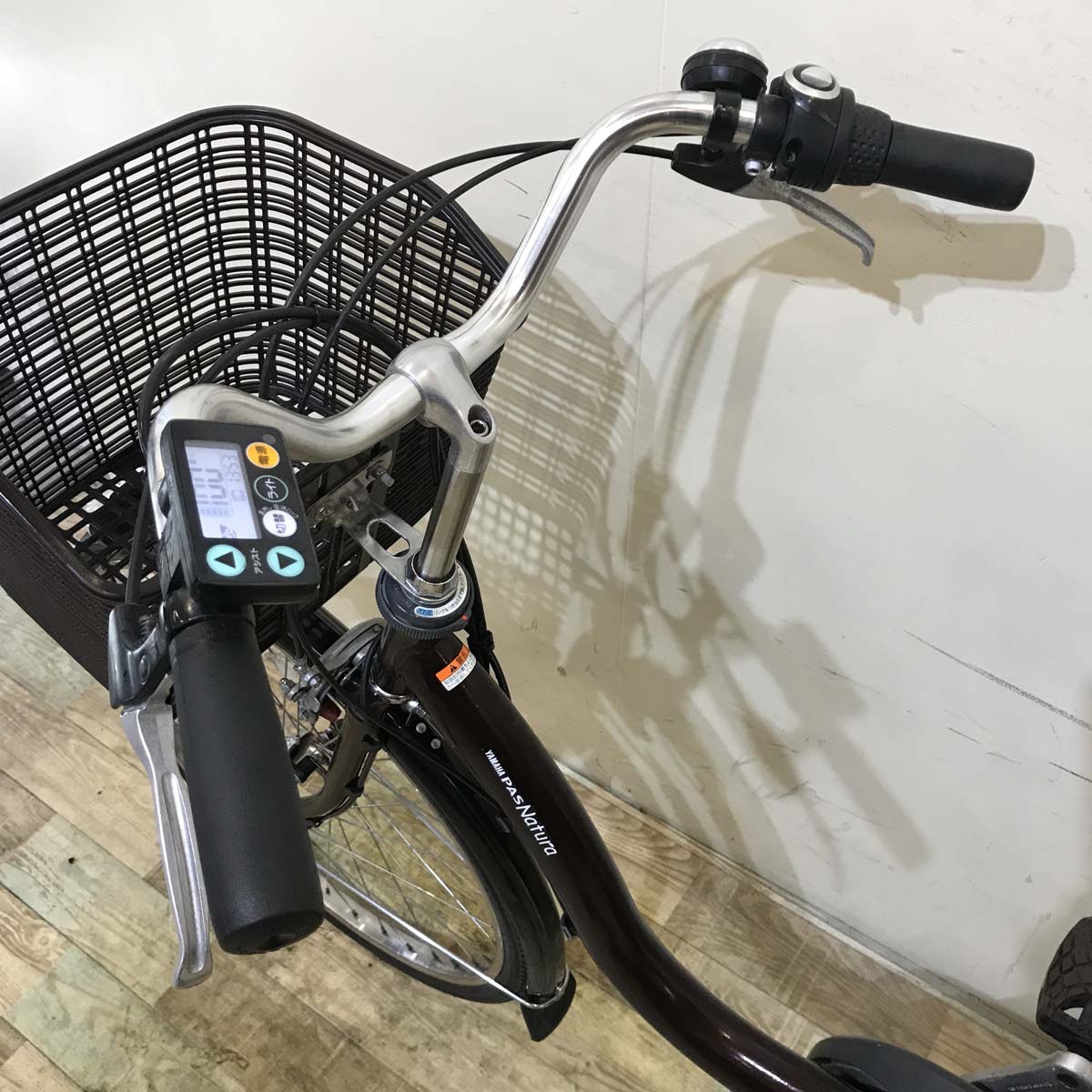 中古電動自転車 ヤマハ PAS ナチュラ M ブラウン 24インチ KZ139 – e