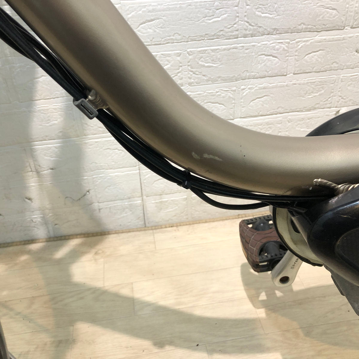 中古電動自転車 ヤマハ PAS ナチュラ S ゴールド 26インチ YA086