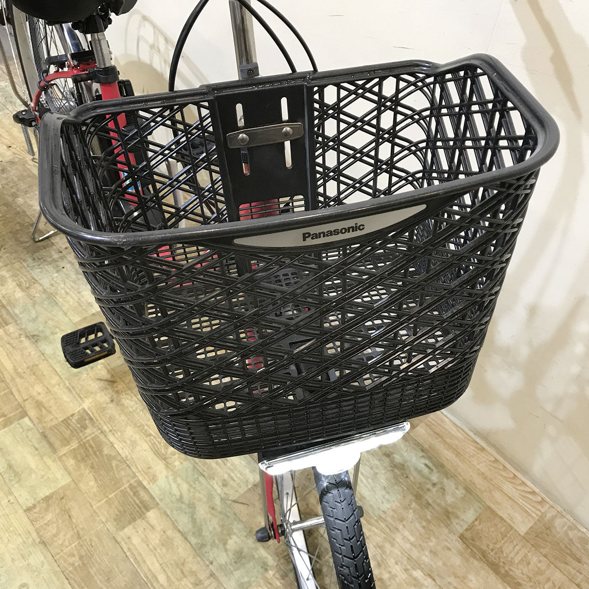 中古電動自転車 パナソニック ビビ SX レッド 26インチ KF002