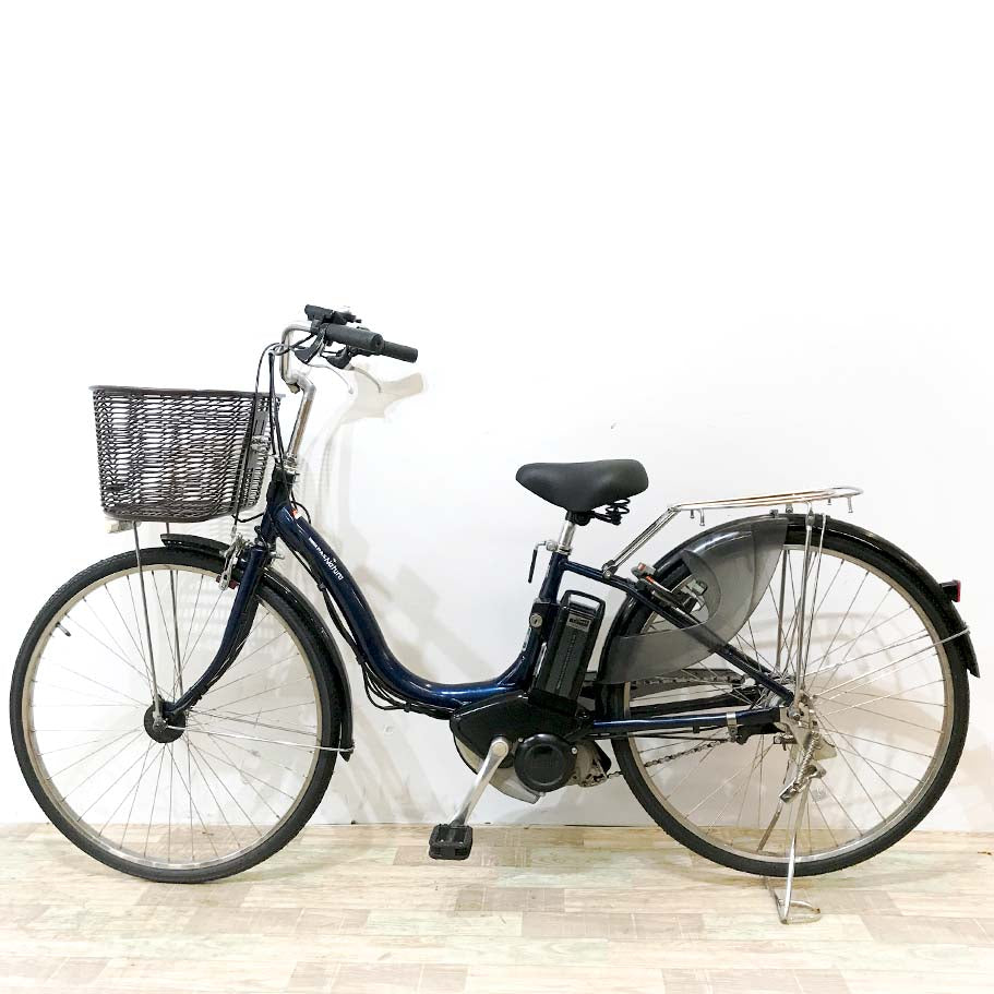 中古電動自転車 ヤマハ PAS ナチュラL ブルー 26インチ KJ077