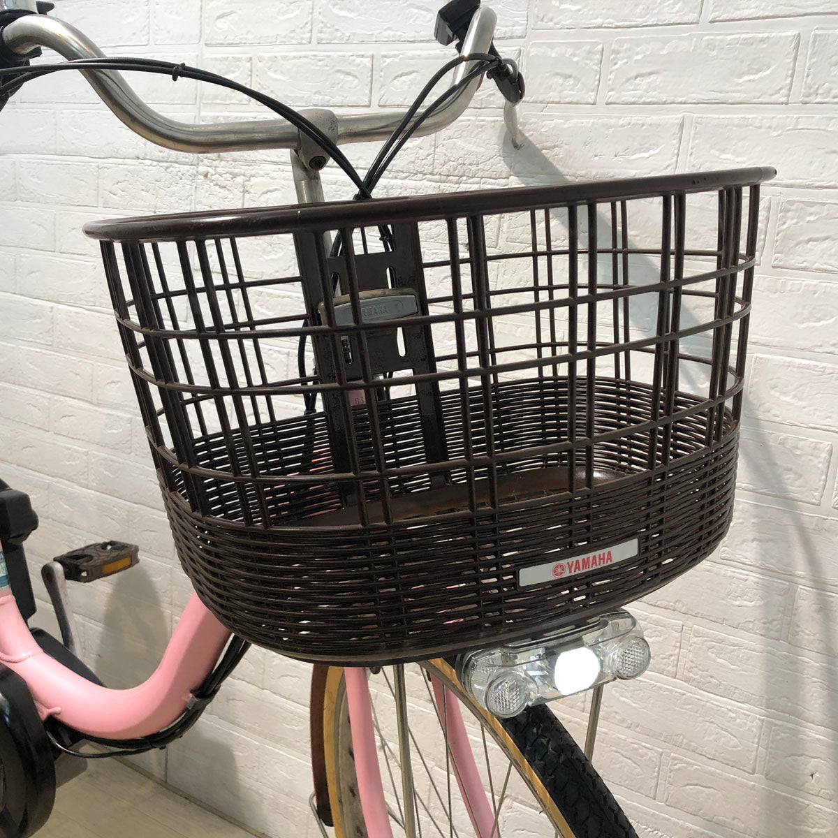 中古電動自転車 ヤマハ PAS ナチュラ L DX ピンク 26インチ YA087