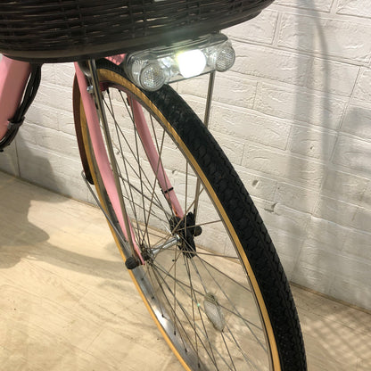 ヤマハ PAS ナチュラ L DX ピンク 26インチ YA087 【中古車】